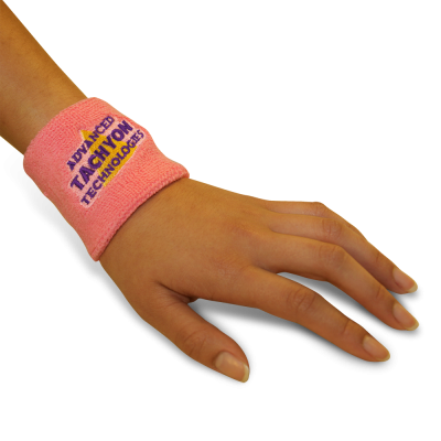 Deluxe Wristbands - Thick and Powerful Pink