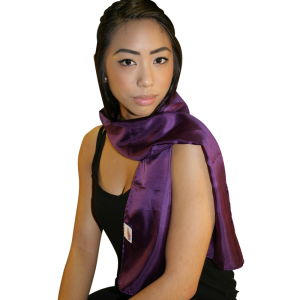 Tachyonized Silk Scarf 45 - Purple